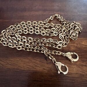 Authentic Louis Vuitton Chain Strap - Like New